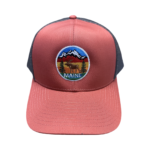 Maine Scene Moose Cap