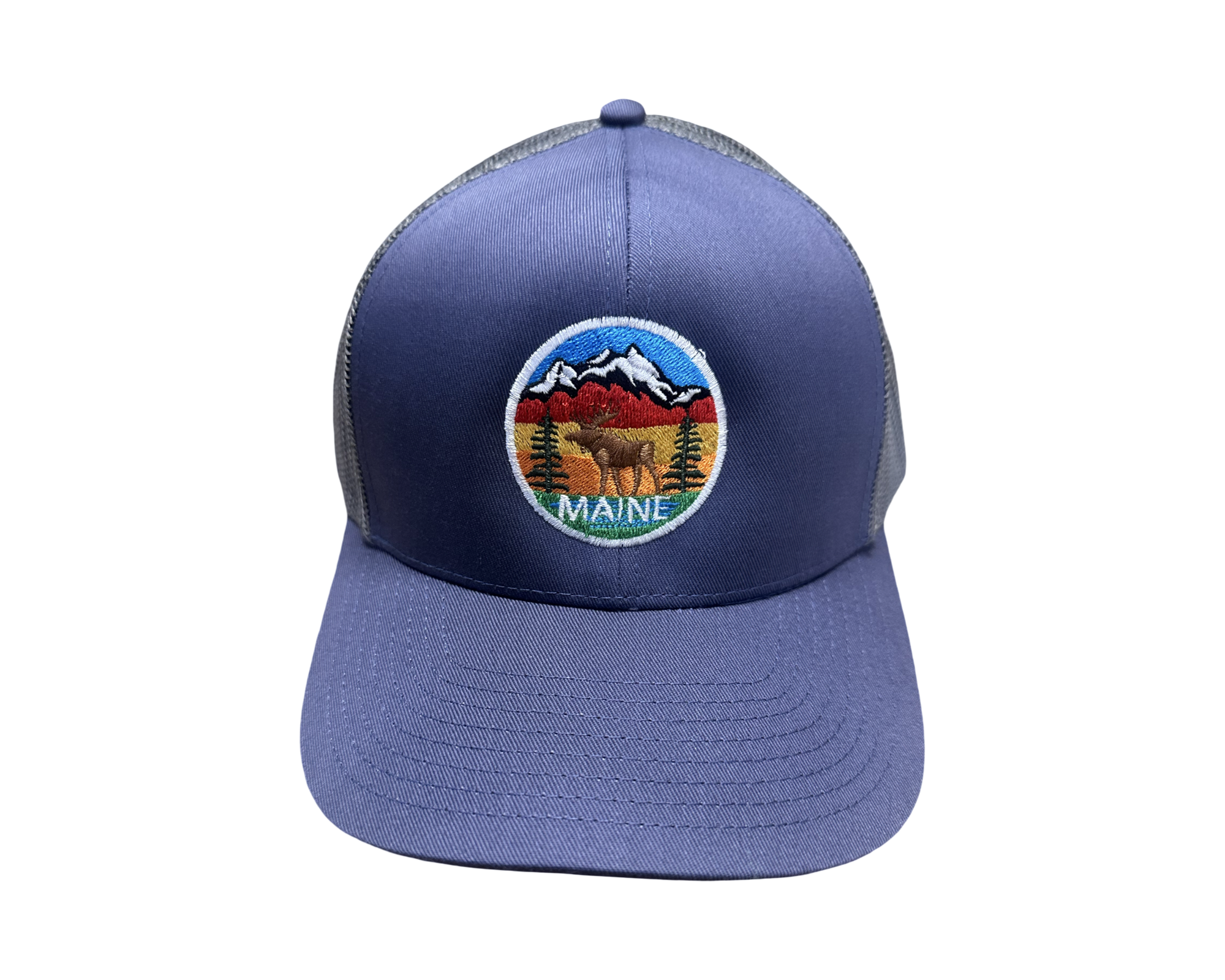 Maine Scene Moose Cap