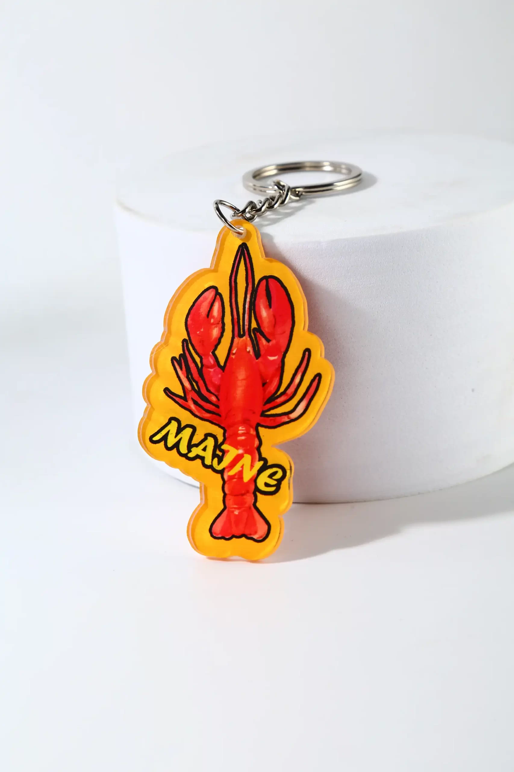 Maine Lobster Acrylic Keychain XY-52