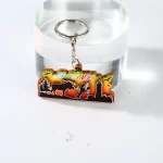 Keychain-XY-53(3) Maine Scenic Wooden Keychain XY-53