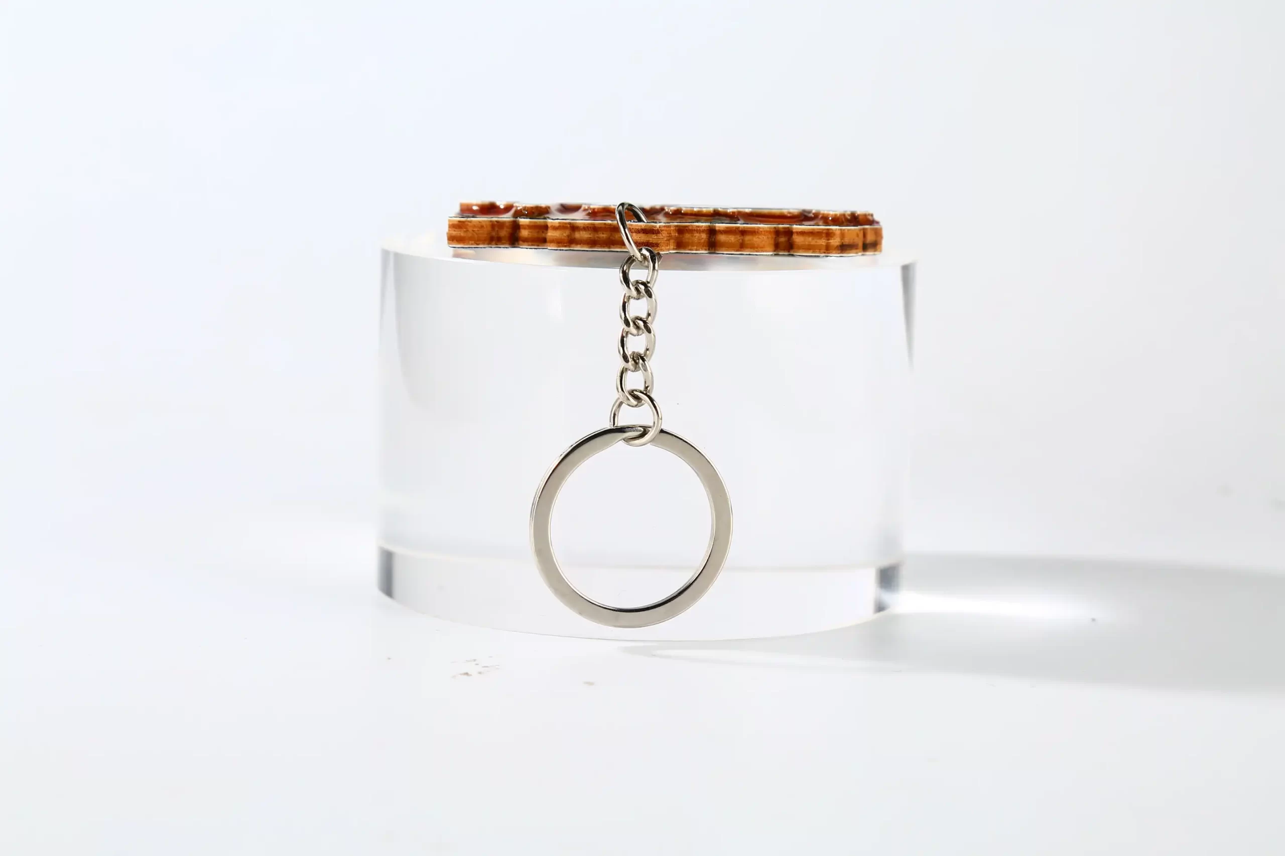 Keychain-XY-53(4) Maine Scenic Wooden Keychain XY-53