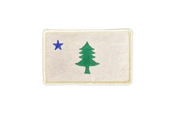 Original Maine Flag Patch Original Maine Flag Patch