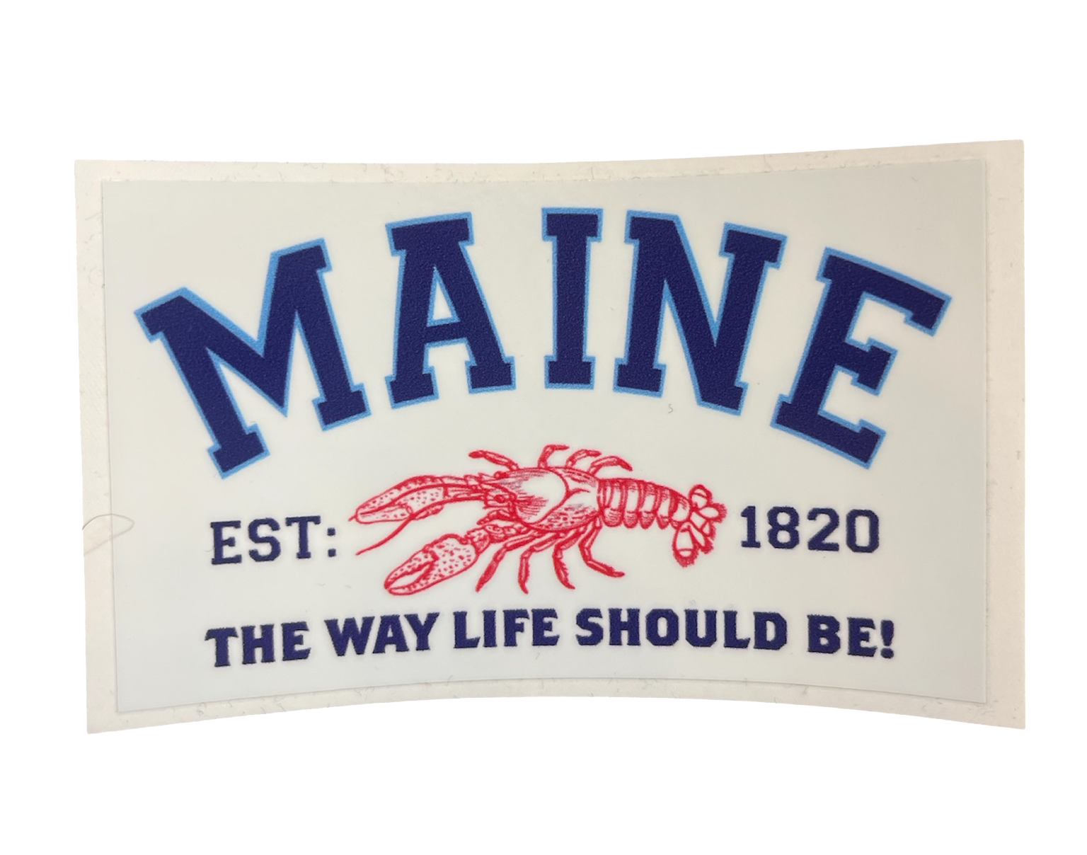 Maine Lobster Decals - 5” x 3”