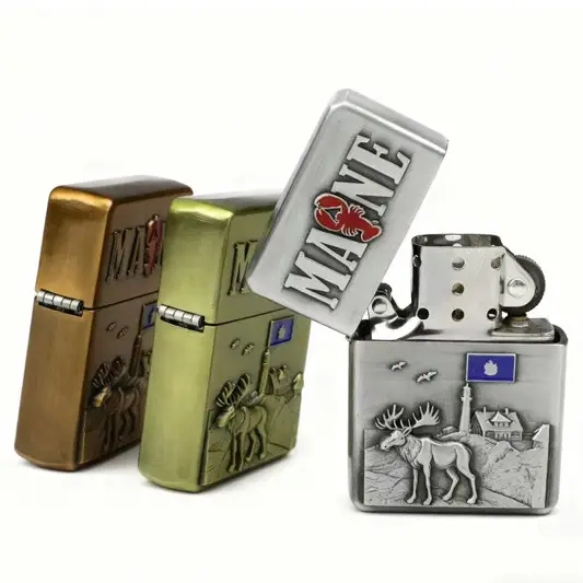 GWI-7001 Lighter with Maine Scene