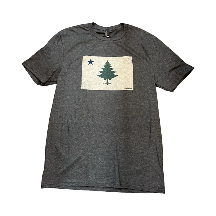 Vintage 1901 Maine Flag Tee