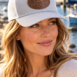 Maine Leather Patch Low Pro Trucker Hats